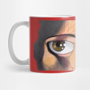 Sewn eyes Mug